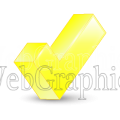 illustration - 3d_yellow_checkmark_meduim2-png